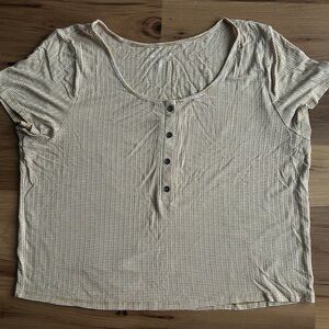 Casual yellow Women's Top